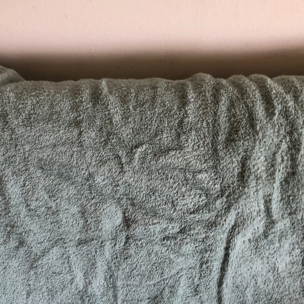 Plush Sage Green Bath Towel - Unbranded